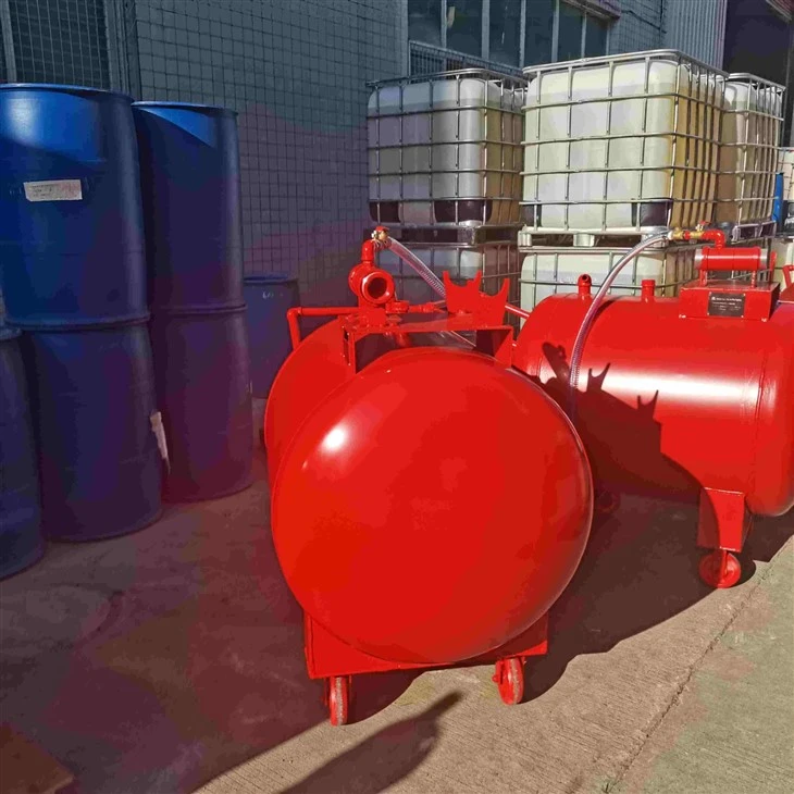 Horizontal Or Vertical Fire Foam Bladder Tank