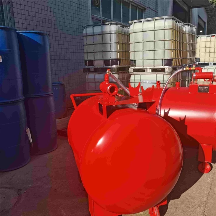 Horizontal Or Vertical Fire Foam Bladder Tank